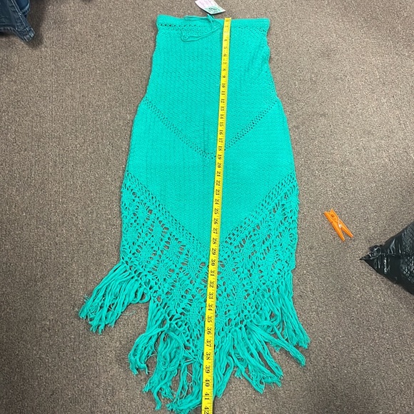 NWT Flying Tomato CROCHET Maxi Skirt or Dress S - Picture 10 of 11